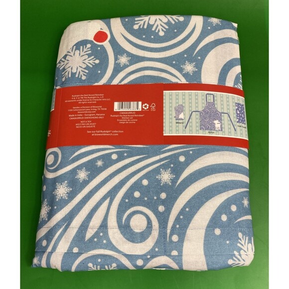 Rudolph The Red-Nosed Reindeer Christmas Kitchen Set - Apron, Oven Mitt, Towel - Picture 3 of 8